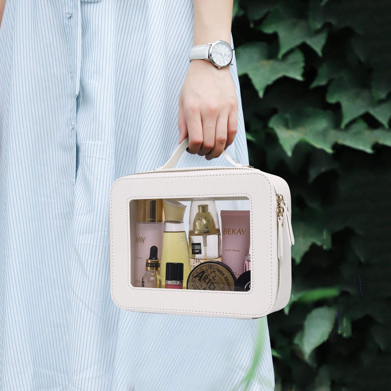 LOFOWN Juego de Maquillaje de Viaje Bolsa de Maquillaje - Imagen 7