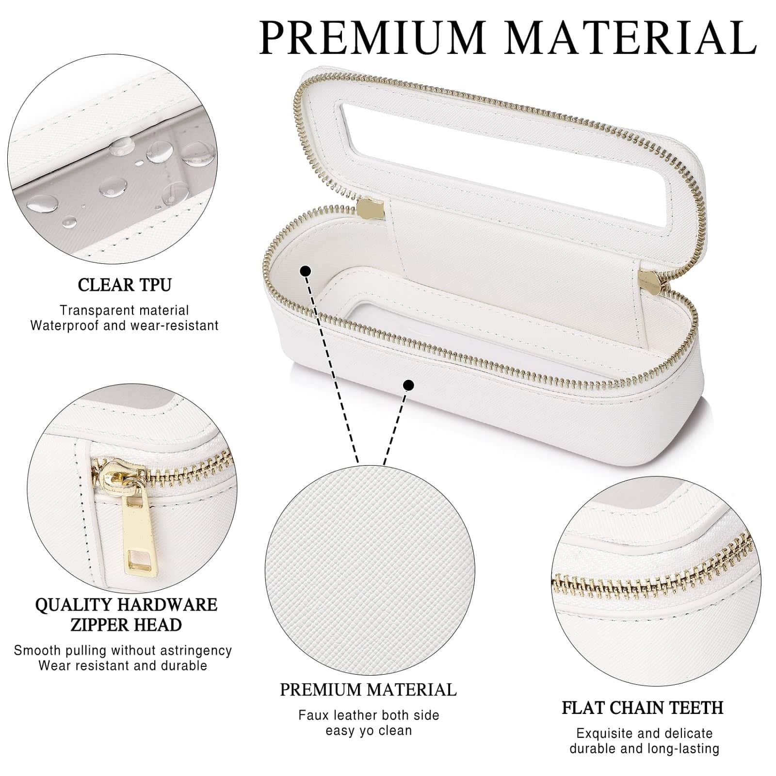 LOFOWN Juego de Maquillaje de Viaje Bolsa de Maquillaje - Imagen 8