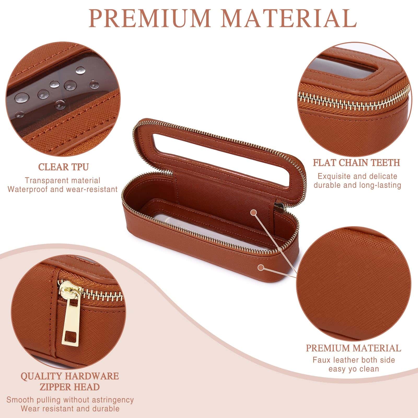 Set de Maquillaje de Viaje LOFOWN Bolsa Transparente - Imagen 8