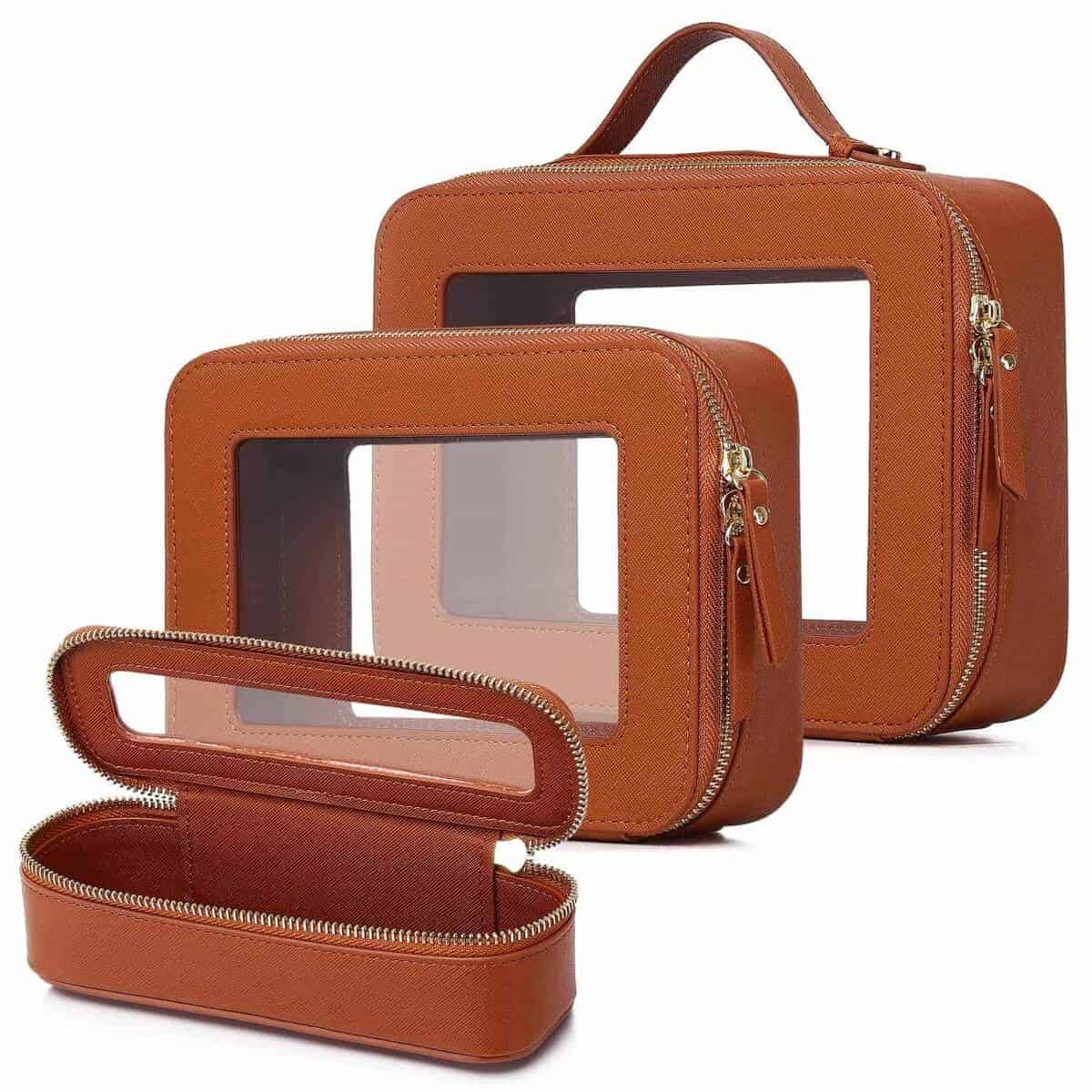 Set de Maquillaje de Viaje LOFOWN Bolsa Transparente