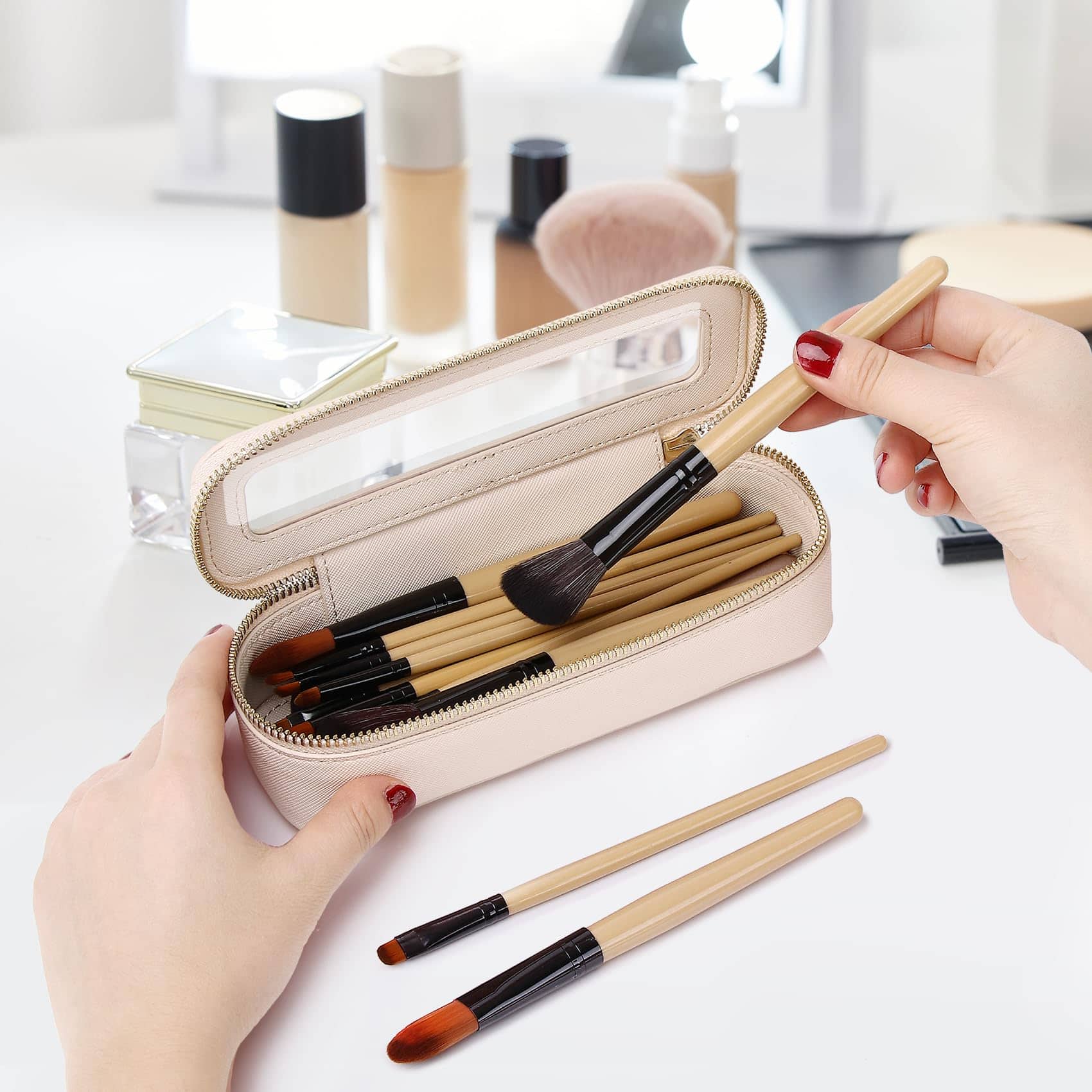 Conjunto de Maquillaje de Viaje LOFOWN Bolsa Cosmética - Imagen 3