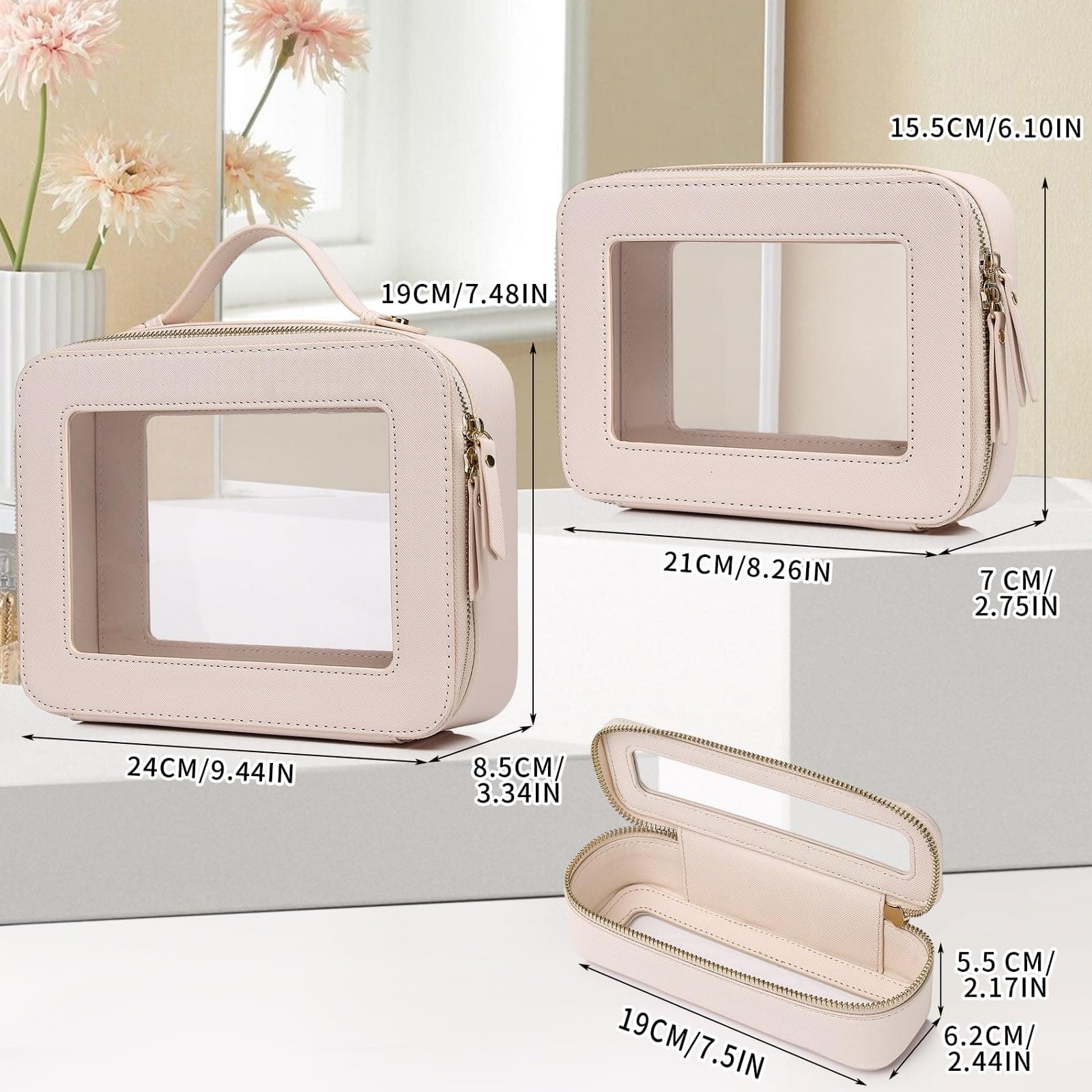 Conjunto de Maquillaje de Viaje LOFOWN Bolsa Cosmética - Imagen 4