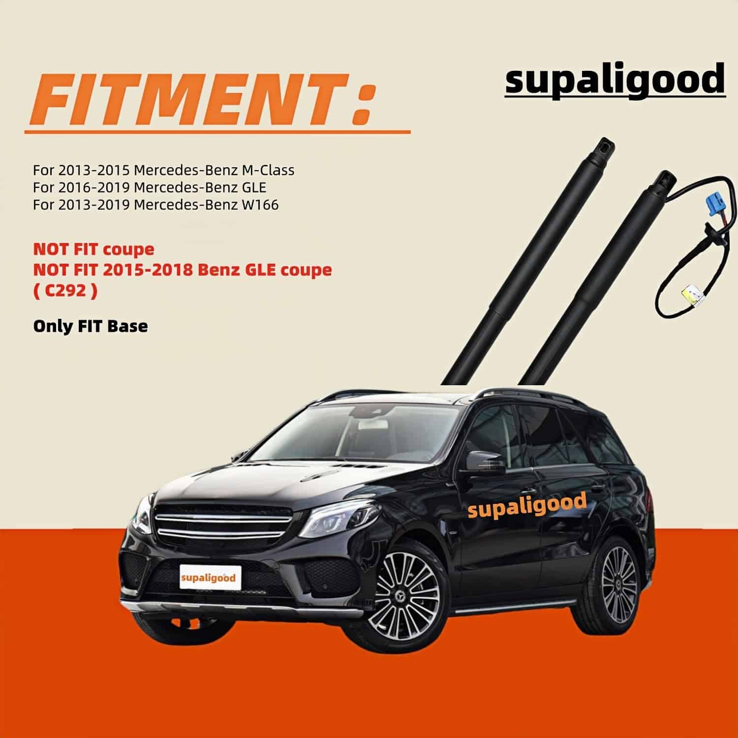 Soporte de elevación del portón trasero Supaligood Power, - Imagen 3