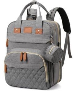 Mochila de pañales. Mochila de viaje grande para pañales.