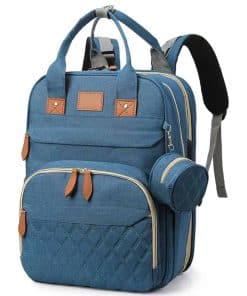 Mochila de pañales Koskids, multifuncional impermeable, con