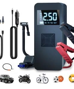 Arrancador de Batería con Compresor de Aire, Arrancador de