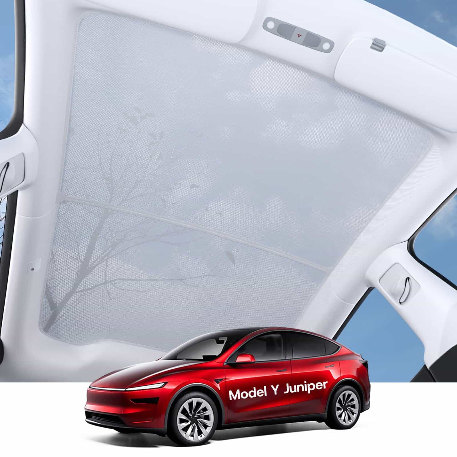SUMK 2025 Mejora Techo Parasol para Tesla Modelo Y