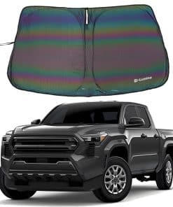 D-Lumina Protector Solar para Parabrisas - -Negro y Colorido