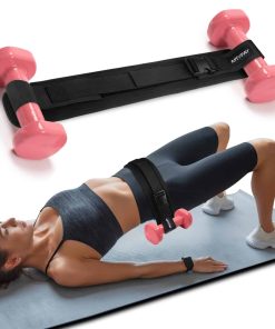 Cinturón de Hip Thrust AMYFAY para Sentadillas, Planchas,