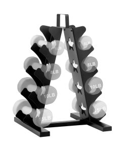 Estante de Dumbbells de 4 Niveles Specvoko, Soporte de