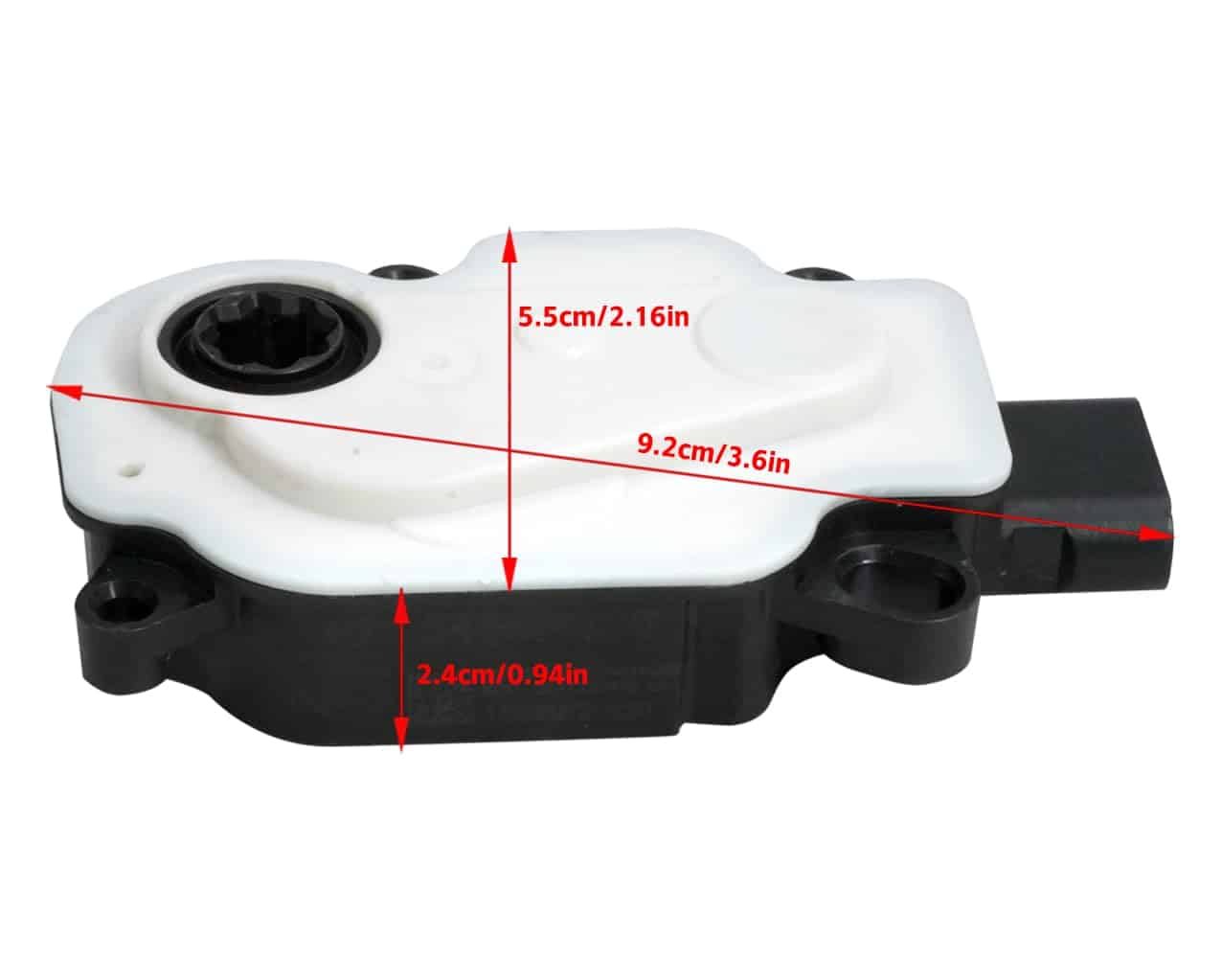 Motor del actuador de la rejilla del radiador BM51-8476-AB - Imagen 3