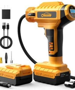 Inflador de neumáticos YOHOOLYO, Compresor de aire portátil