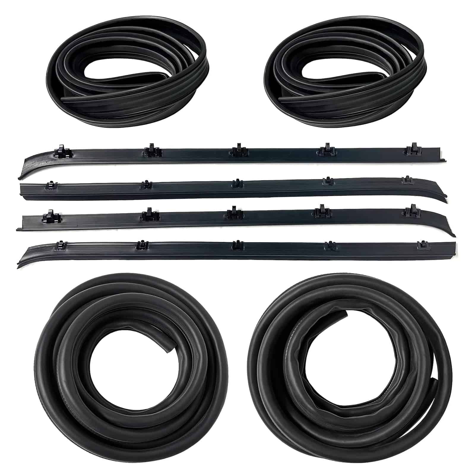 Kit de Molduras de Goma para Sellado de Ventanas de Puertas