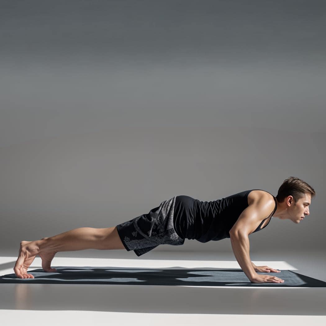 Tapete de Yoga Grueso para Ejercicio & Pilates -Negro - Imagen 6