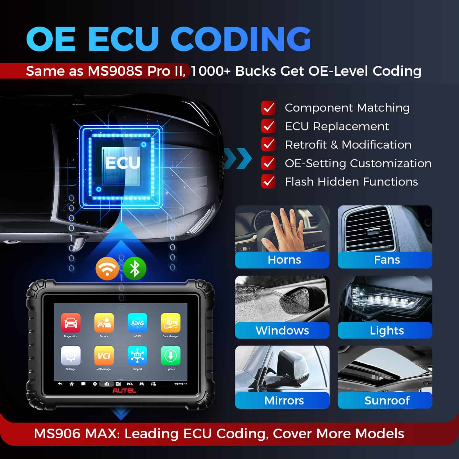 Autel MS906 MAX Bi-Directional Scanner: 2025 MS906MAX - Imagen 4