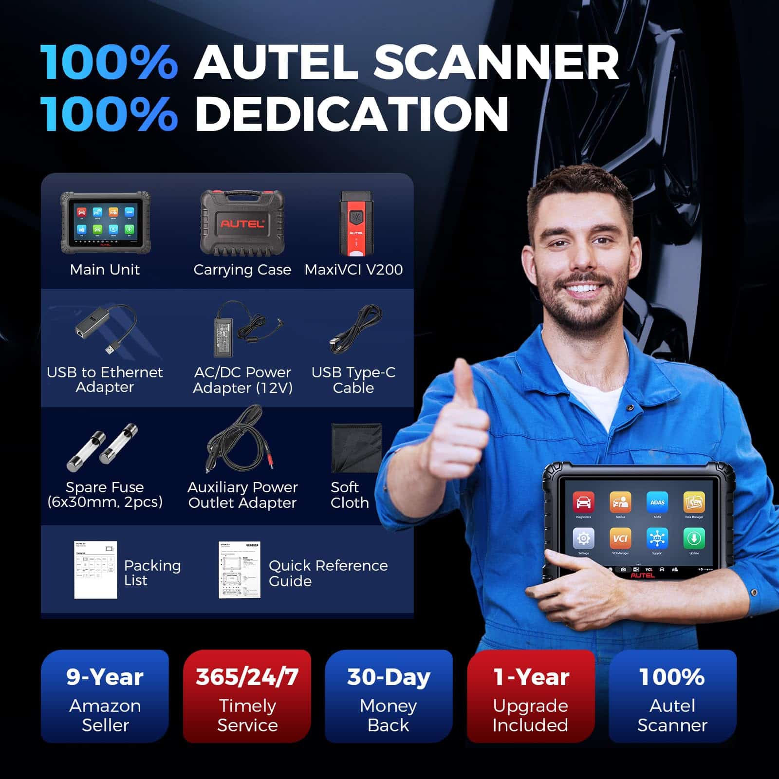 Autel MS906 MAX Bi-Directional Scanner: 2025 MS906MAX - Imagen 10