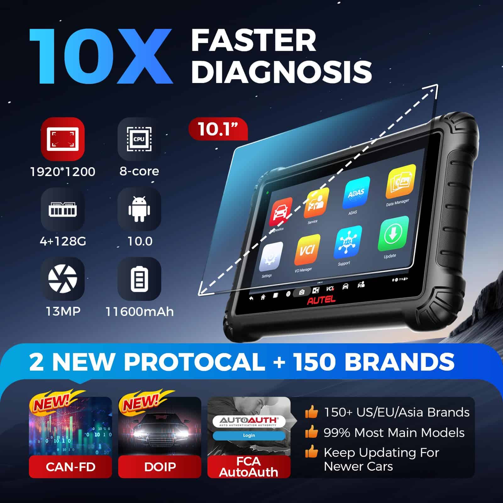 Autel MS906 MAX Bi-Directional Scanner: 2025 MS906MAX - Imagen 8