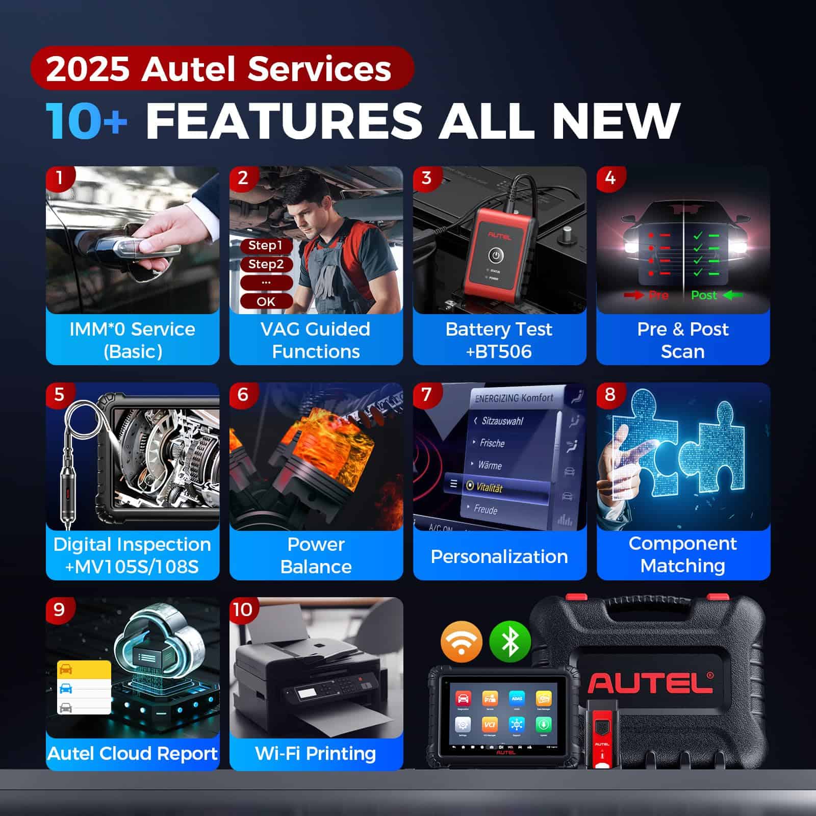 Autel MS906 MAX Bi-Directional Scanner: 2025 MS906MAX - Imagen 9