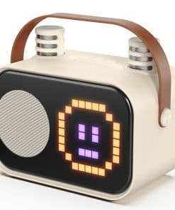 Máquina de Karaoke para Niños y Adultos, -Beige