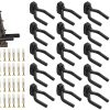 20pcs Soportes de Guitarra Gisedkle, Colgador de Pared para