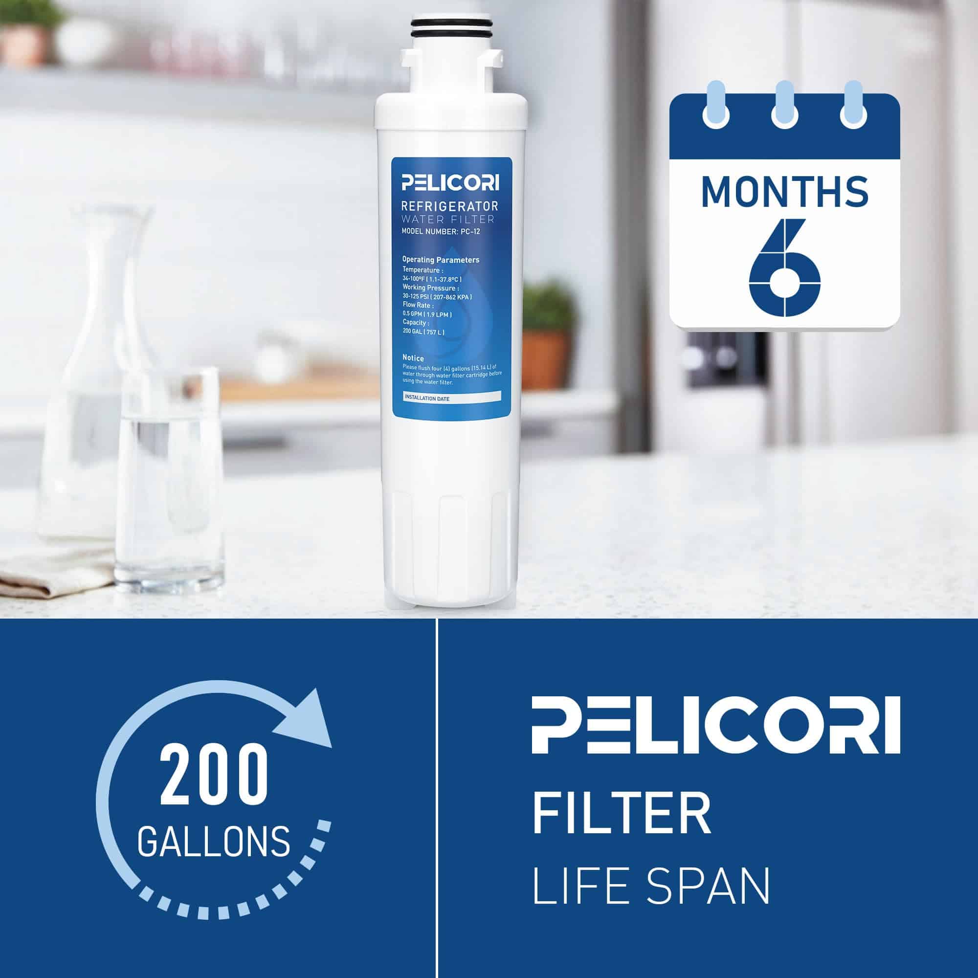 Filtro PeliCori MIWF6200/MF-2008-R2, -Blanco - Imagen 5