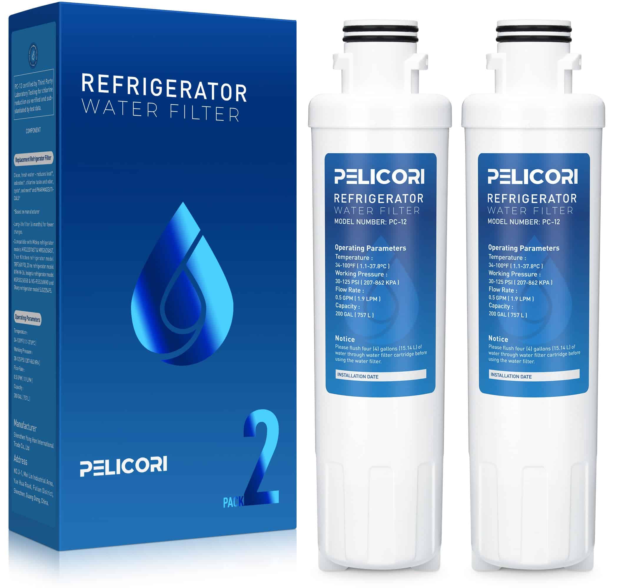 Filtro PeliCori MIWF6200/MF-2008-R2, -Blanco