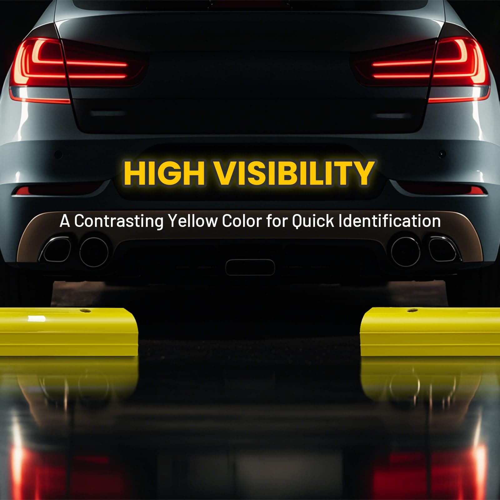 Topes para llantas de garaje HOXWELL de 22 pulgadas para - Imagen 6