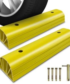 Topes para llantas de garaje HOXWELL de 22 pulgadas para