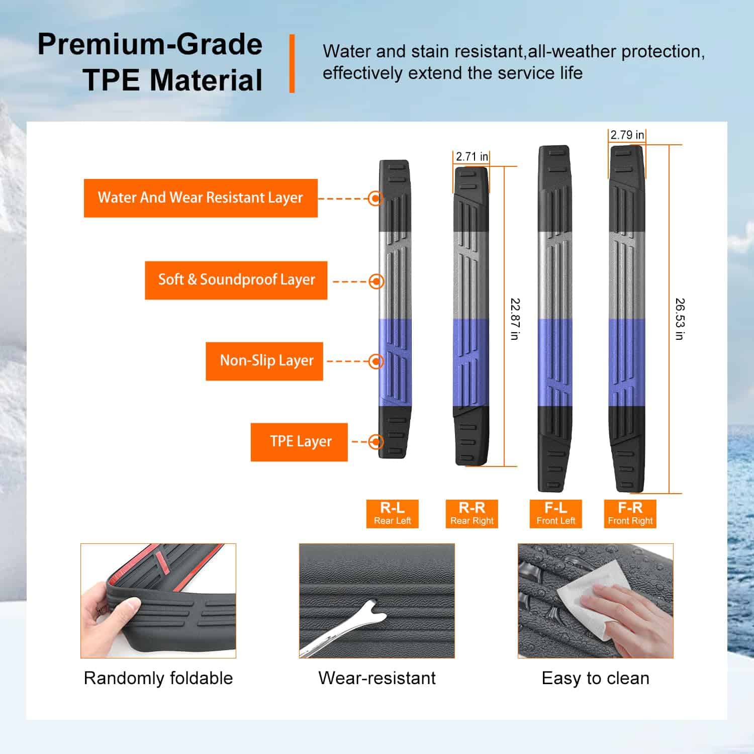 Protector de umbrales de puerta powoq Compatible con - Imagen 6