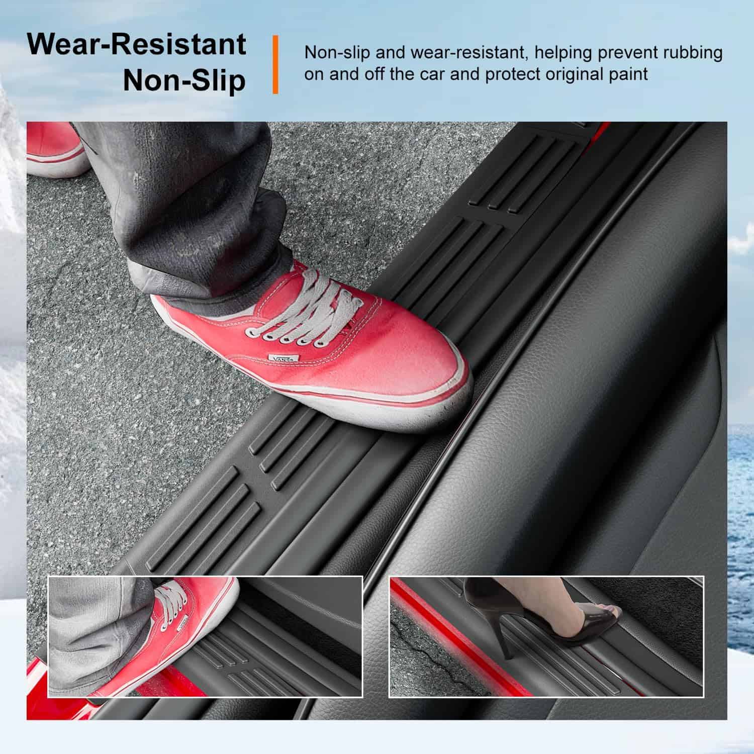 Protector de umbrales de puerta powoq Compatible con - Imagen 5