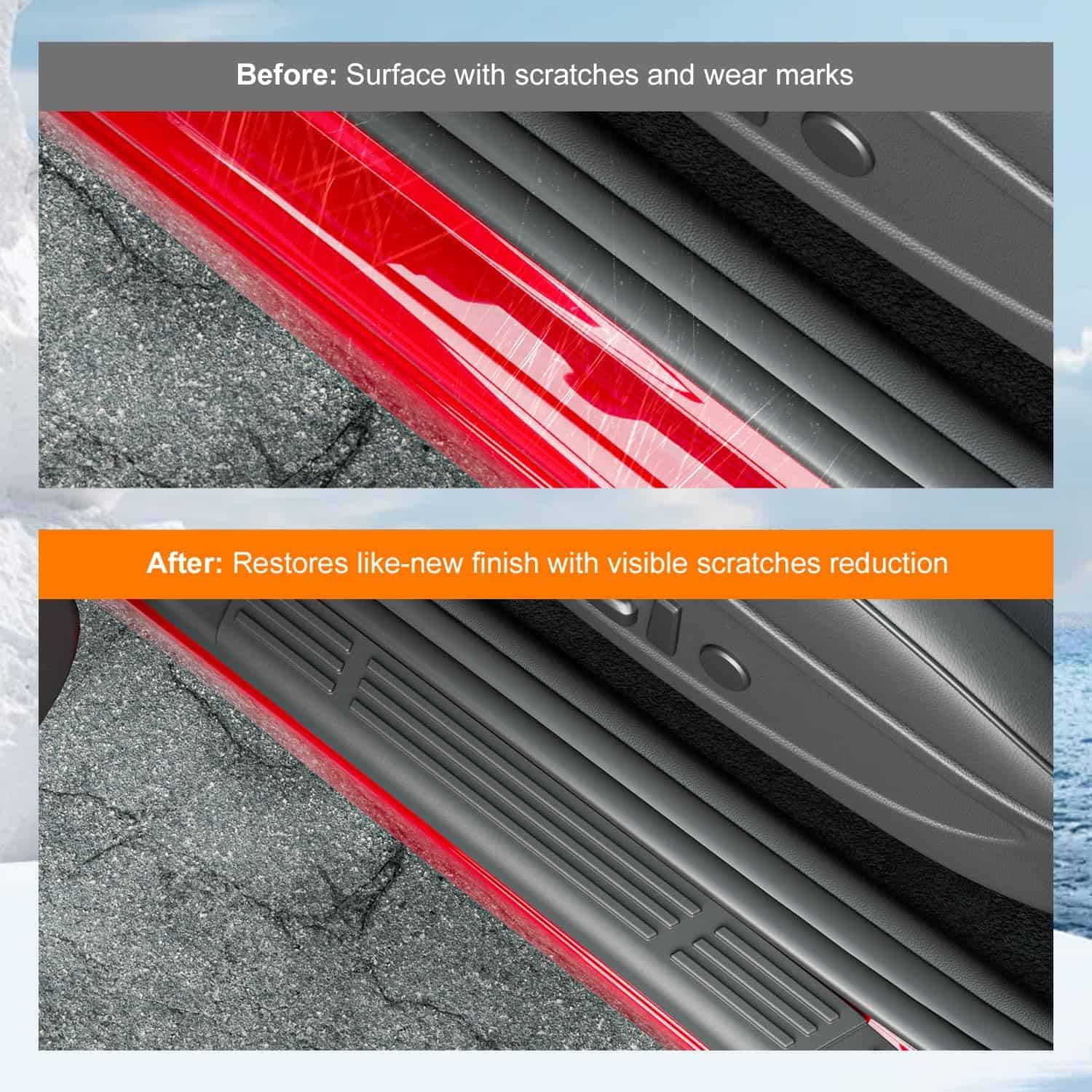 Protector de umbrales de puerta powoq Compatible con - Imagen 4