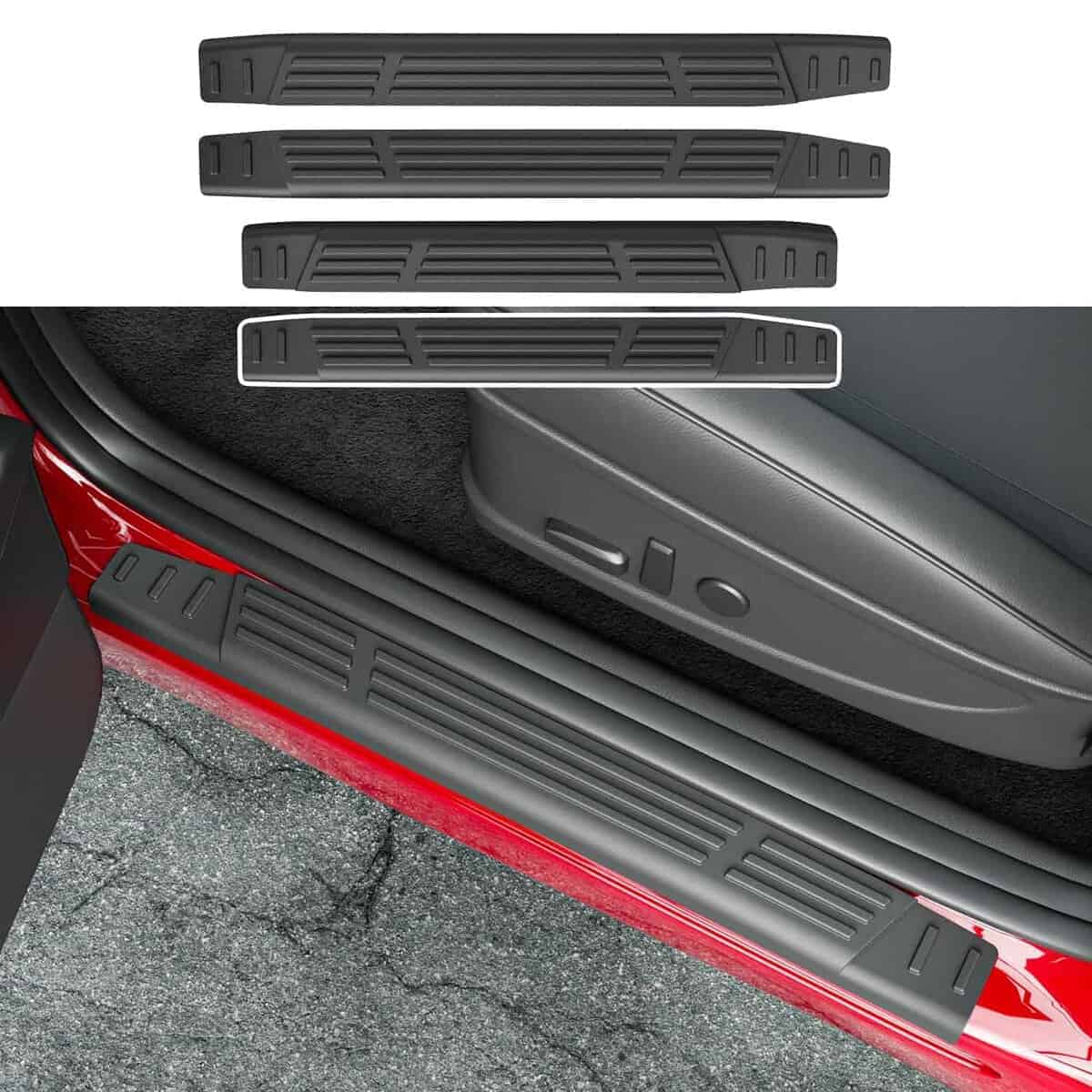 Protector de umbrales de puerta powoq Compatible con