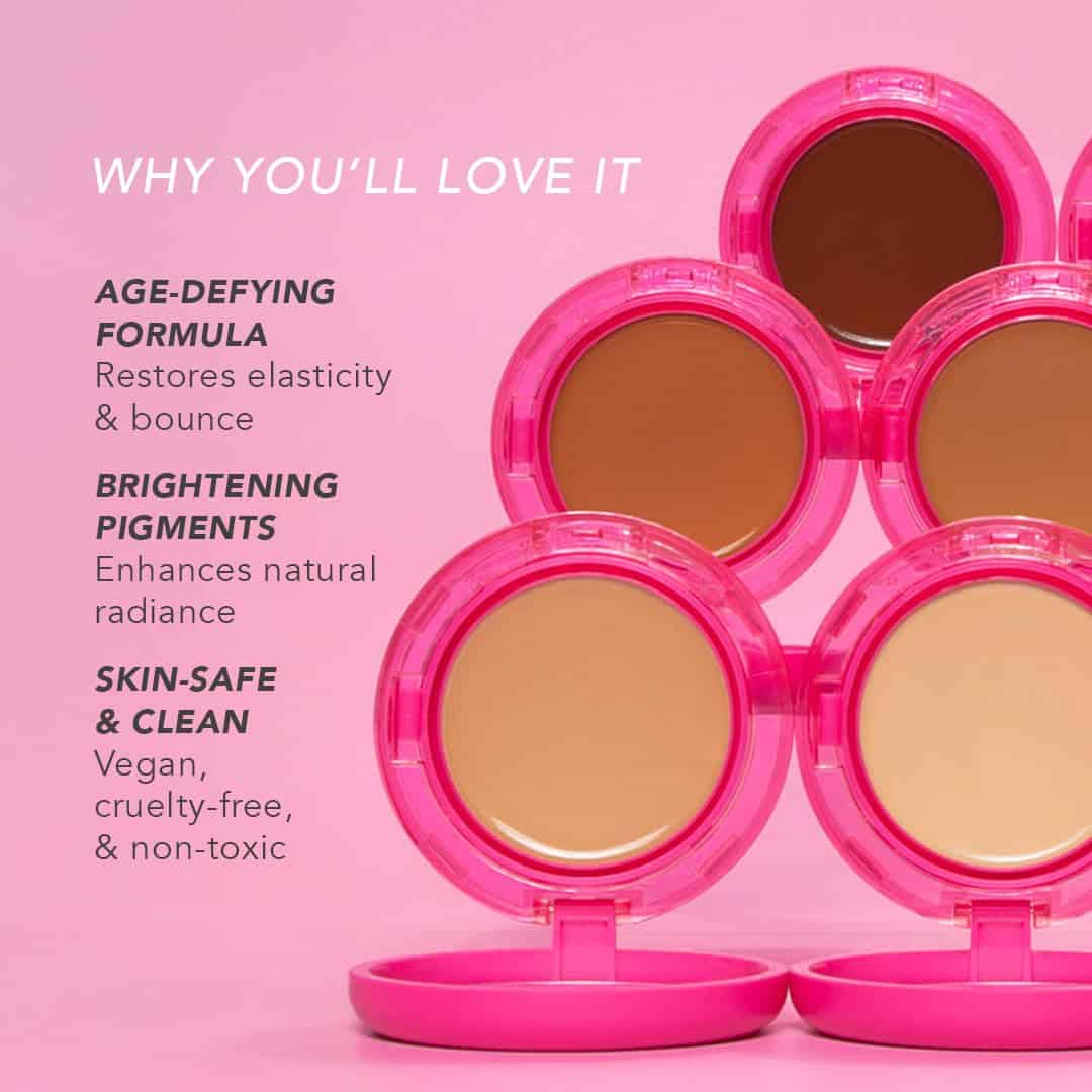 Base de Maquillaje Doll 10 Peptide Bounce -Profundo/Rico - Imagen 7