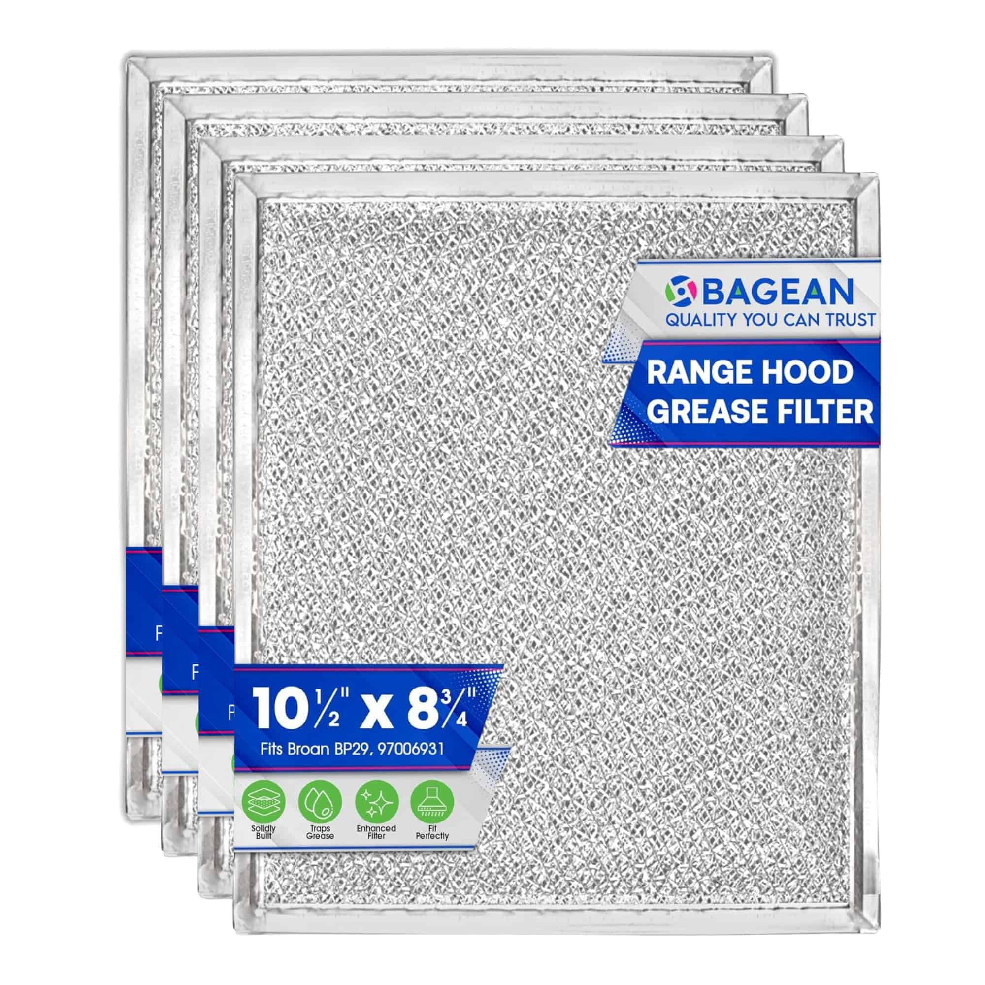 Filtro de ventilación para campana extractora Bagean 10.5"