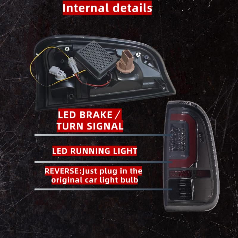 Conjunto de luz trasera de ensamblaje de luz de freno de - Imagen 4