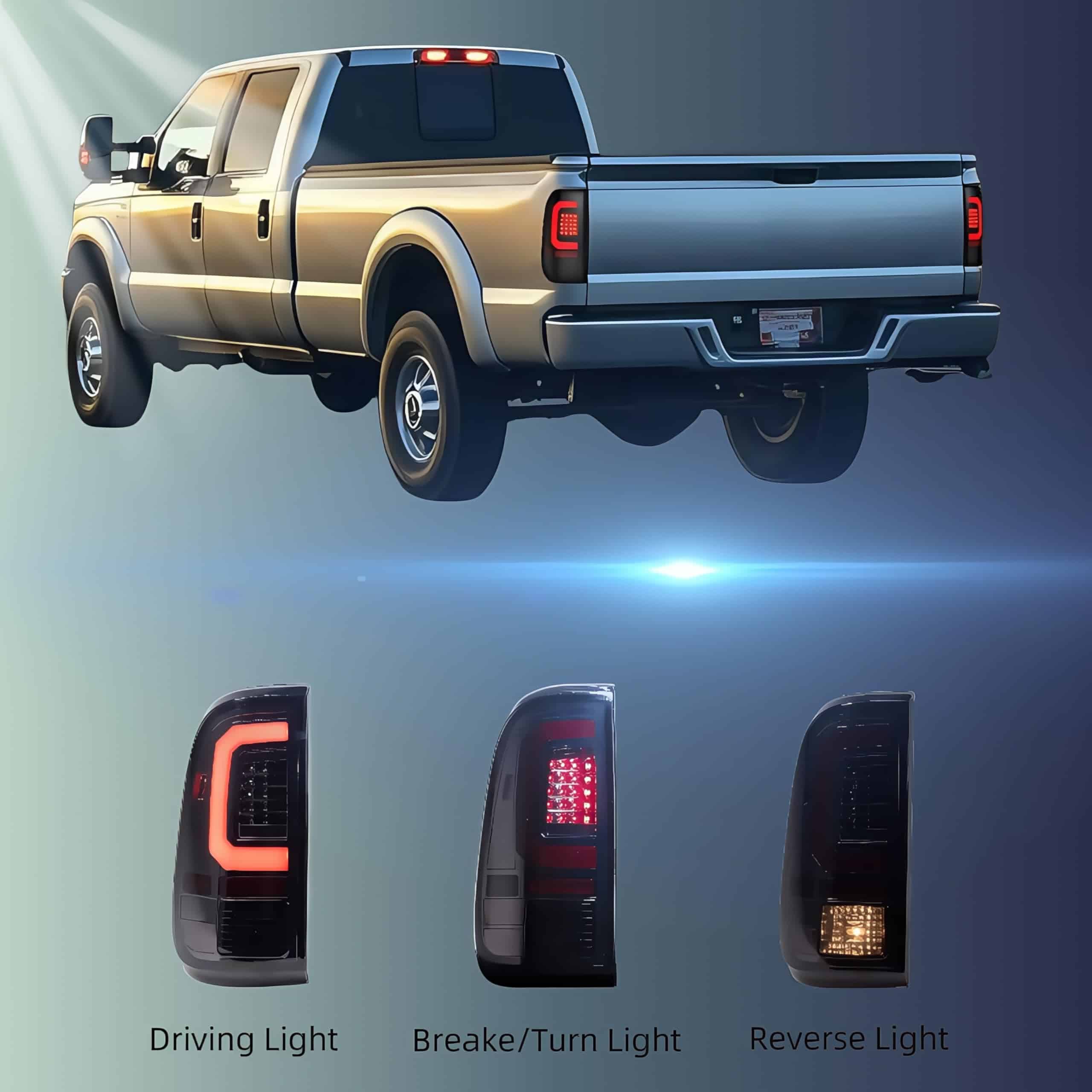 Conjunto de luz trasera de ensamblaje de luz de freno de - Imagen 3