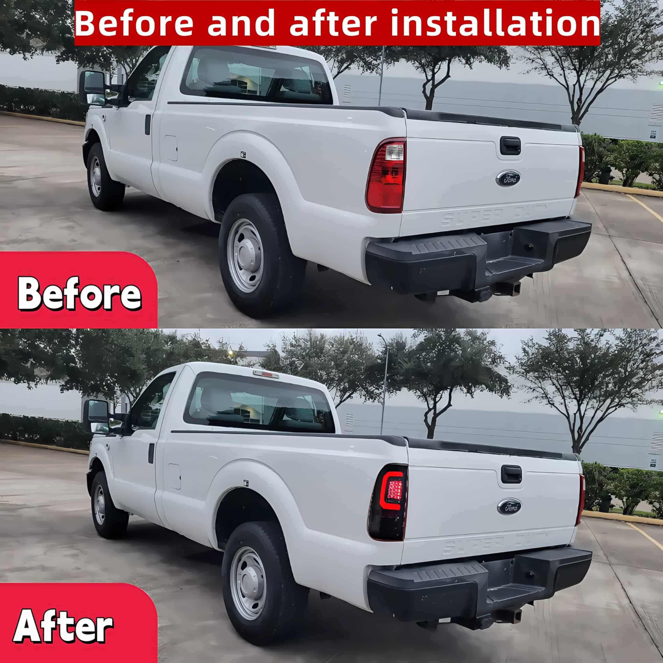 Conjunto de luz trasera de ensamblaje de luz de freno de - Imagen 5