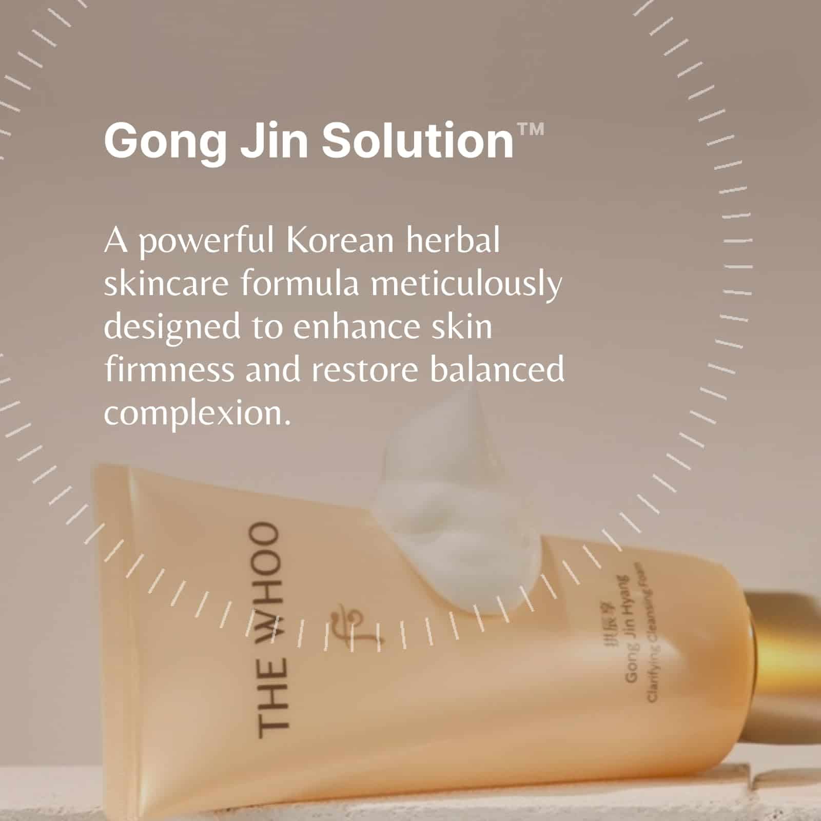 THE WHOO Gong Jin Hyang Clarifying Cleansing Foam | - Imagen 4