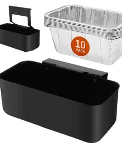 Conjunto de bandeja de goteo y taza de grasa Ziopetru