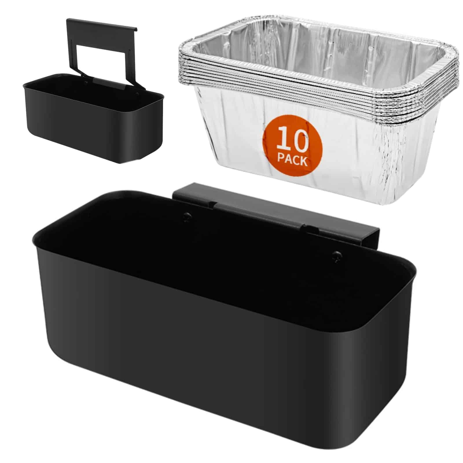 Conjunto de bandeja de goteo y taza de grasa Ziopetru