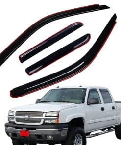 CITYHOT Original 4pcs Ventanas Deflectores en Canal se