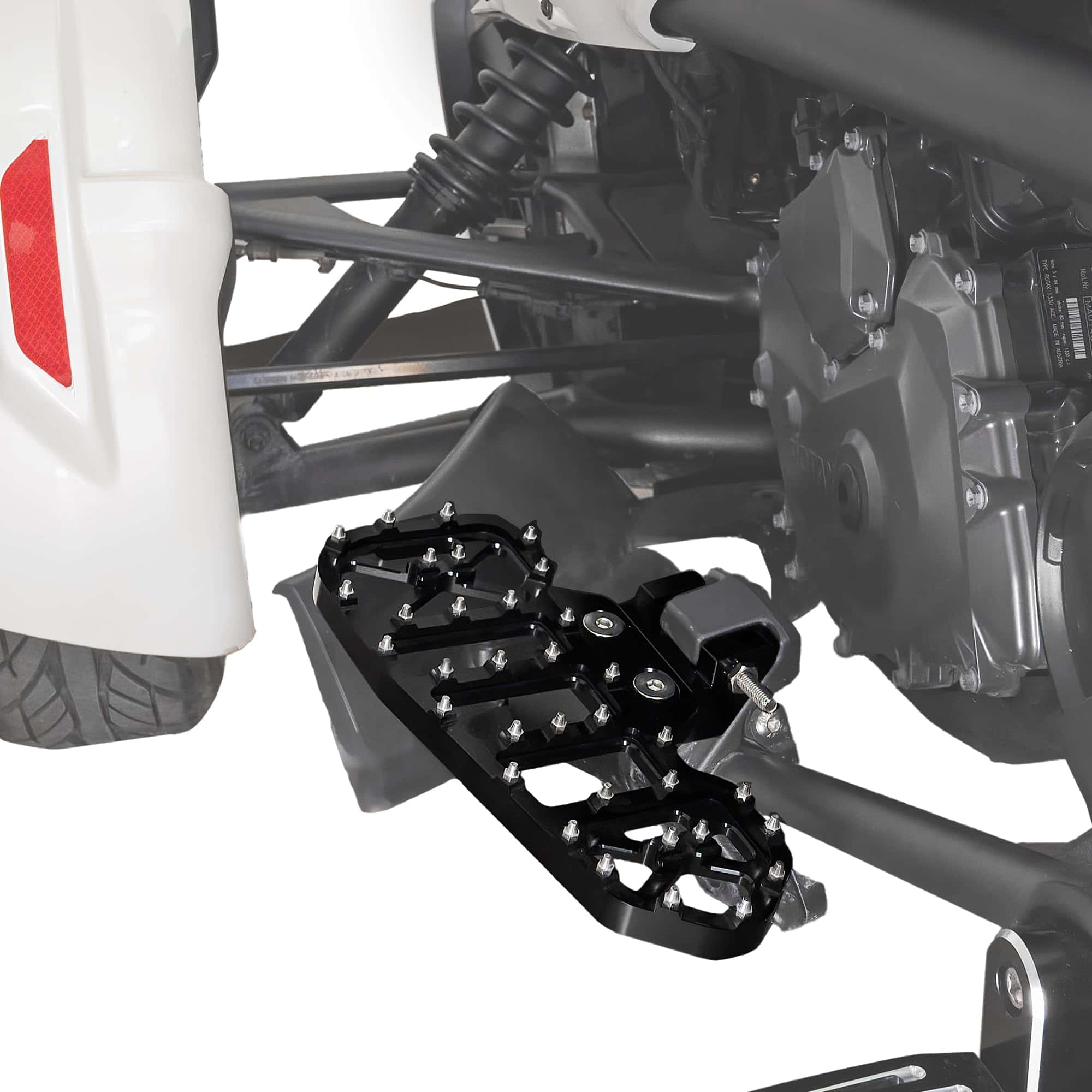 KAMIYONG Reposapiés de Conductor de Aluminio Piso Ancho - Imagen 3