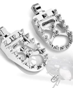 KAMIYONG Pasos de pie para motocicleta CNC Offroad Pedal de