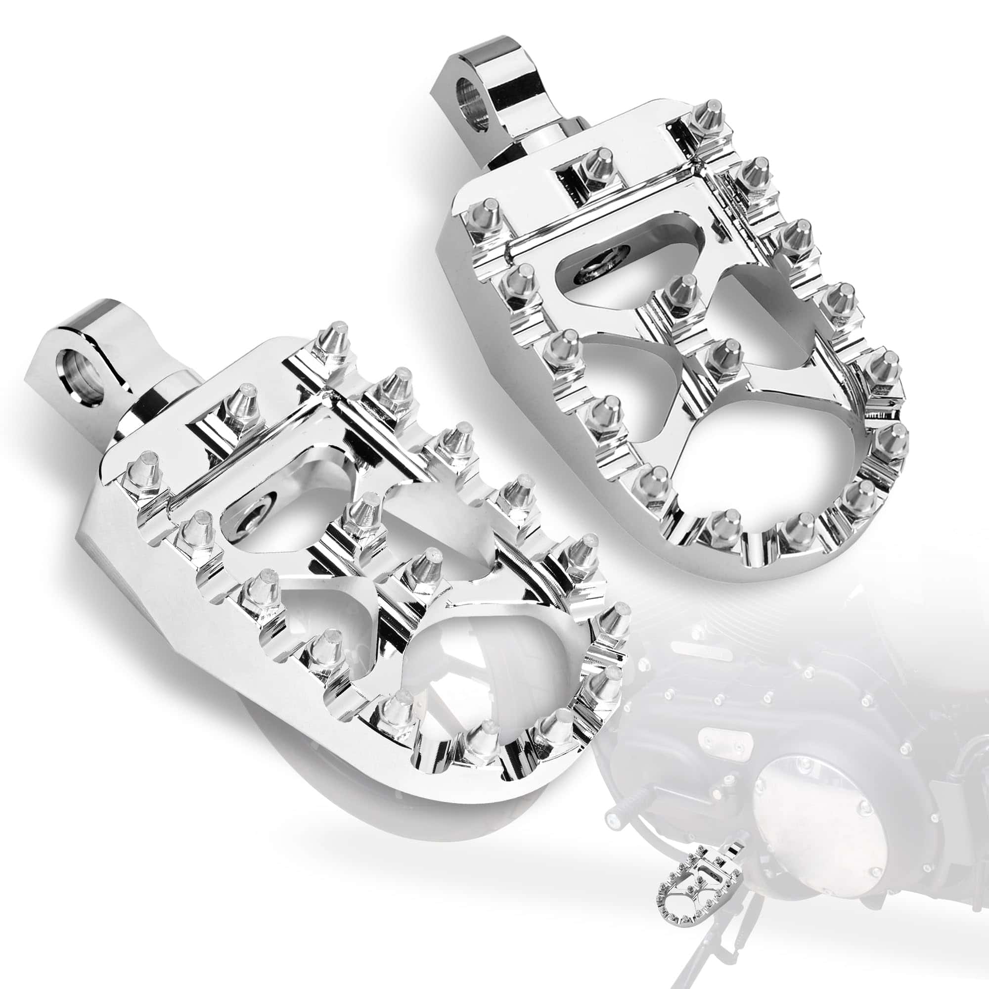 KAMIYONG Pasos de pie para motocicleta CNC Offroad Pedal de