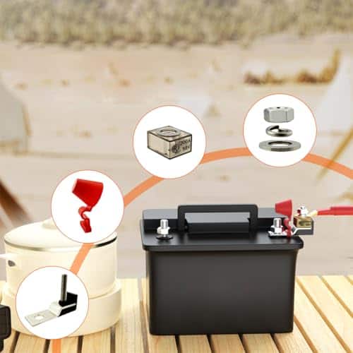 Bloque de fusibles MRBF, Fusible Terminal 250AMP, IP66 - Imagen 5