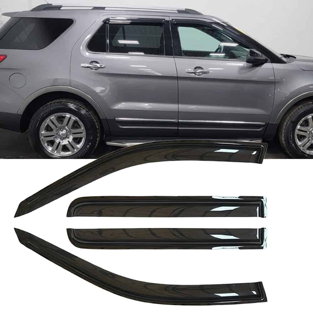 Juego Original de 4 deflectores de ventanas para Ford