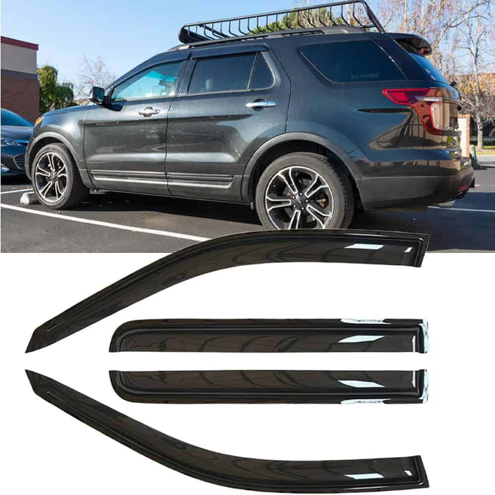 Juego Original de 4 deflectores de ventanas para Ford - Imagen 5
