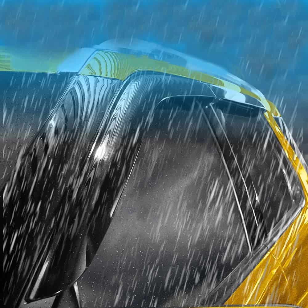 Juego Original de 4 deflectores de ventanas para Ford - Imagen 6