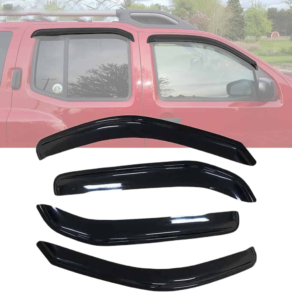 CITYHOT Original 4pcs Deflectores de Ventana de Capucha - Imagen 5