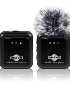 Micrófono inalámbrico de solapa Shaevle para